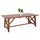 Tavolinë ngrënieje Tron druri teak 220×100×80 cm (HM9404.01)
