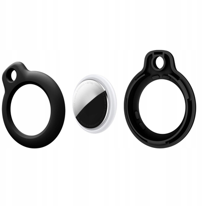 Varëse mbrojtëse Tech-Protect Rough për Apple AirTag, set 4 copë, e zezë