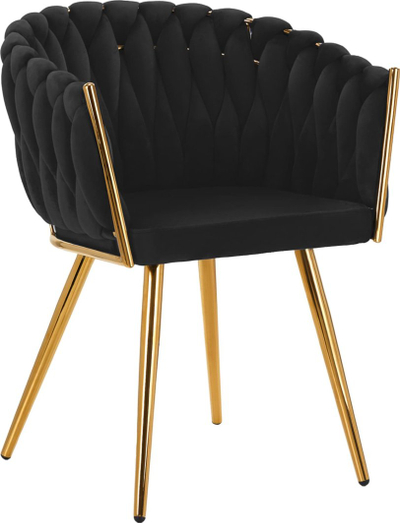 Karrige zyre 4Rico QS-GW06G, ergonomike, e zezë