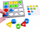Lojё edukative Match Shapes and Figures, forma gjeometrike plastike, 32 karta, shumëngjyrëshe