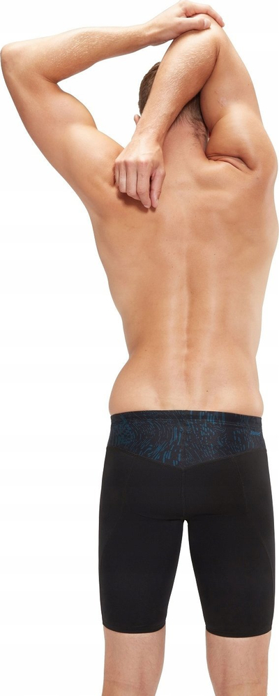 Shkurt noti Speedo Endurance+ Max Compress Jammer, kompresion, për burra, i zi me blu