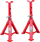 Mbajtëse makine Base Gantry Telescopic, 2T, 265-418mm, e kuqe