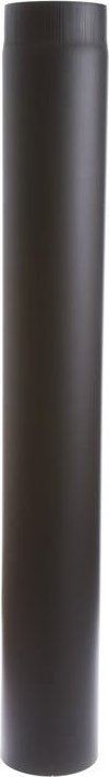 Tub oxhaku WADEX Stove, diametër 120 mm, gjatësi 1 m, i zi