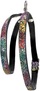 Parzmore qeni Barry King Leather Flowers XS S, lëkurë natyrale, 12mm 40cm, shumëngjyrëshe