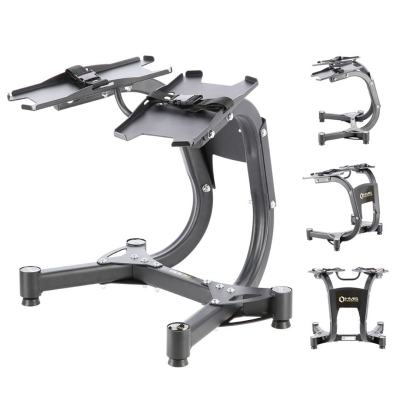 Raft për hantela HMS Premium STR10 Pro, deri 100 kg, i zi