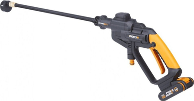 Lavapresë portative Worx WG620E.2, 20V, 22 bar, portokalli