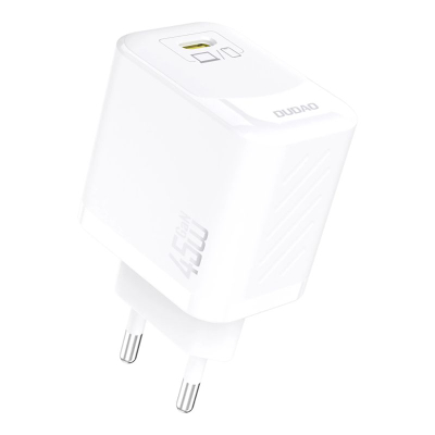 Karikues muri Dudao A28CEU, 45W GaN, USB‑C, i bardhë
