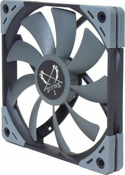 Ftohës Scythe Kaze Flex 120 Slim, 120 mm, i hirtë