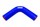 Lidhës silikoni TurboWorks Elbow PRO, 90°, 51mm, blu
