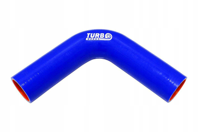 Lidhës silikoni TurboWorks Elbow PRO, 90°, 51mm, blu