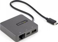 Adapter multiport USB C StarTech USB31CDVVGUE, HDMI 4K, VGA 1080p, gri