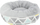 Shtrat i rrumbullakët për lepuj Trixie Round Relax-Bed, 33x33 cm, antirrëshqitës, gri