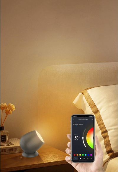 Spot drite i zgjuar Woox R5145, WiFi LED 2.2W, RGB, i bardhë