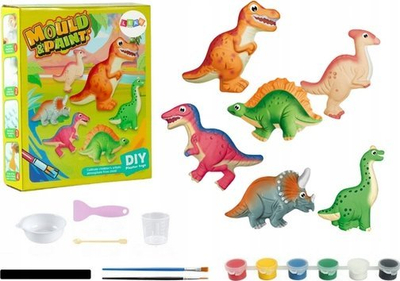 Set edukativ Little Archaeologist Excavations Gems Dinosaurs, gërmime arkeologjike, për fëmijë 3+