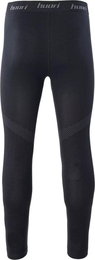 Pantallona termike për meshkuj Term Pants Senior, pa qepje, material elastik, të zeza