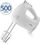 Mikser Aurora AU4090, 500W, 5 shpejtësi, i bardhë