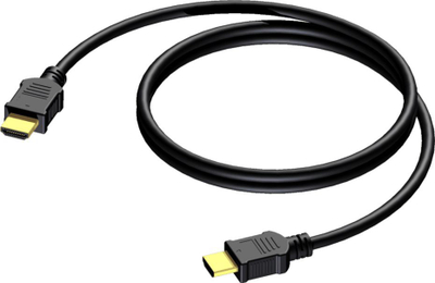 Kabllo HDMI Procab BSV110, 1m, Full HD 4K, e zezë