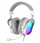 Kufje gaming Fifine AmpliGame H16, 7.1 virtual, me mikrofon, të bardha