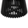 Tavolinë për kafe Frantz Φ100×40 cm (HM9523.02), zezë