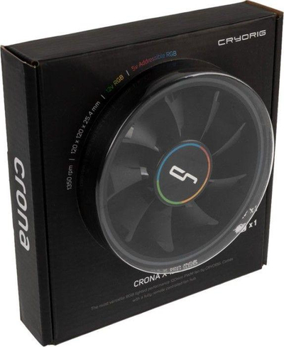 Ладилник Cryorig Crona S 120 ARGB, 120 мм