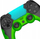 Gamepad wireless YAXO HORNET FURY, për PS4 dhe PC, i zi