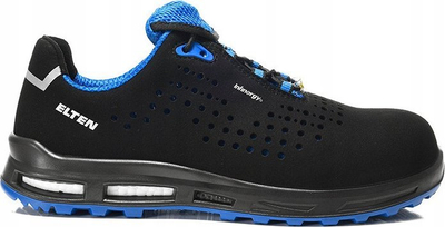 Atlete sigurie ELTEN Impulse XXT, S1 ESD, pa metal, të zeza blu