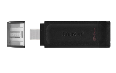 USB Kingston DataTraveler, 64 GB, USB Type-C