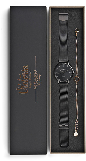 Set orë dore dhe byzylyk Brosway Victoria WVI17K