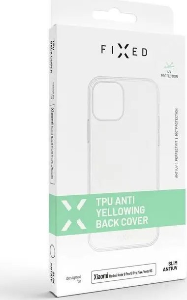 Futrollë telefoni FIXED Slim AntiUV, për iPhone 14 Pro, TPU, transparente