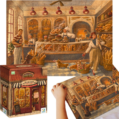 Puzzle Dodo Bakery, 300 copa, shumëngjyrësh