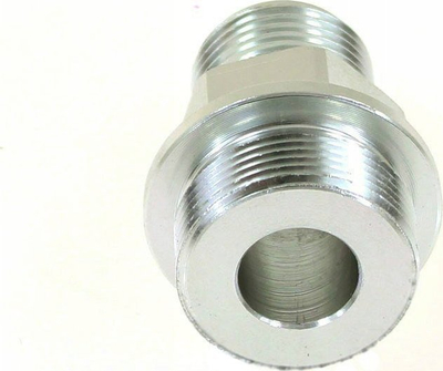 Adapter vaji motori B-series AN10, alumini T6061, për Honda B16 B18, argjendtë