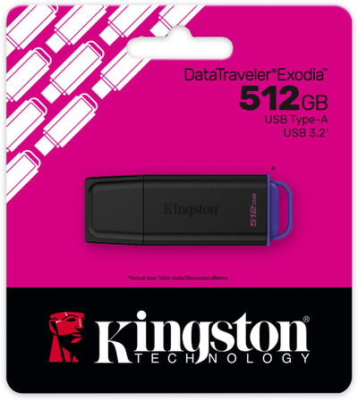 USB Kingston DataTraveler Exodia G2, 512GB, USB 3.2, i zi