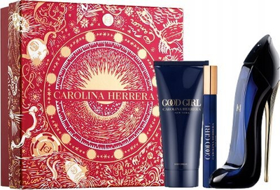 Set parfum Carolina Herrera Good Girl, EDP 80ml, losion trupi 100ml, për goca