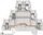 Bllok terminali Legrand Viking 037151, 3 nivele, 2.5mm², gri