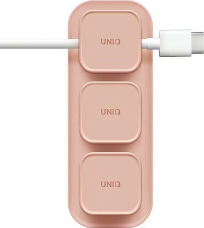 Organizues kabllosh Uniq Pod Mag, me bazë magnetike, rozë blush