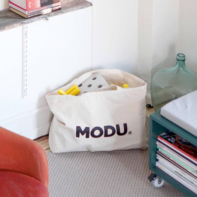 Çantë udhëtimi MODU Canvas, e madhe, kanavacë, e kremtë