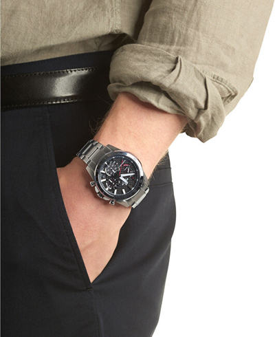 Orë për meshkuj Casio Edifice EFS-S580D-1AVUEF, e argjendtë