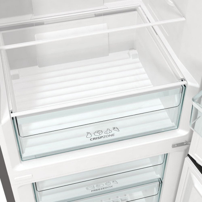 Frigorifer kombinë Gorenje NRK6202EXL4, No Frost, inox