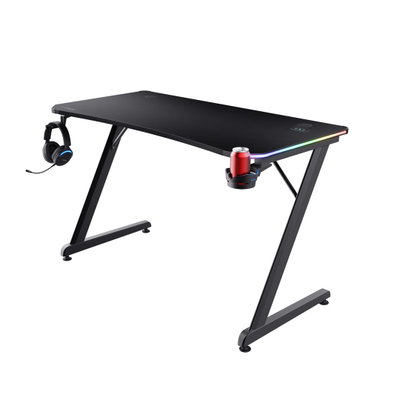 Tavolinë lojërash TRUST GXT 709 Luminus, 1200mm, e zezë