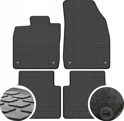 Tapete gome Auto Comfort për VW ID.4, 4 copë, të zeza