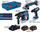 Set veglash pa kabllo Bosch GBH 187-LI GWS 18V-10 GSR 18V-50, 18V, 2x 5.0Ah, blu