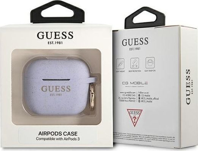 Këllëf Guess GUA3SGGEU, AirPods 3, i vjollcë