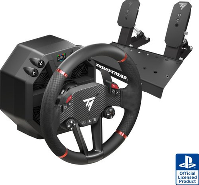 Thrustmaster T598 Волан за трки за PC/PS4/PS5, Црн