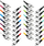 Kabllo USB Orno CABEXCBRAIMUSB1.2MIX, USB A me microUSB, 1.2m, me shumë ngjyra