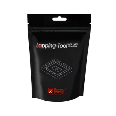 Сет алат Thermal Grizzly Lapping Tool за Intel Gen 13 процесор, со шмиргла хартија