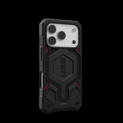 Mbrojtëse telefoni UAG Monarch Pro për iPhone 17 Pro, Kevlar, MagSafe, e zezë