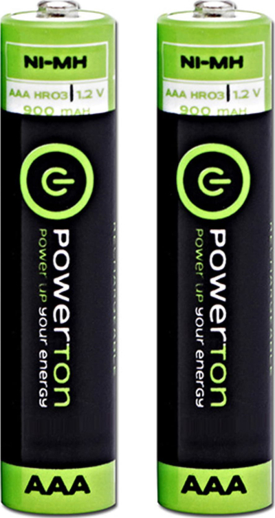 Bateri të rikarikueshme Powerton AAA HR03, 1.2V, 900 mAh, paketim 2 copë