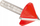 Freza Bosch 2608629370, për V-groove, bisht 8 mm