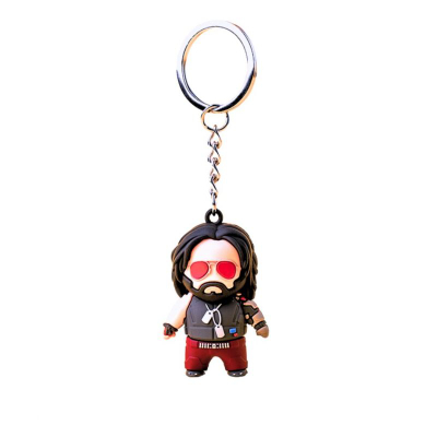 Varëse çelësash Good Loot Cyberpunk 2077 Johnny Silverhand, figurë vinili, multingjyrëshe