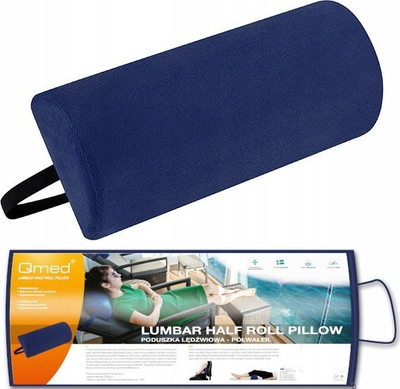 Jastëk anatomik për bel QMED Lumbar Half Roll, për shpinë edhe bel, për të gjithë